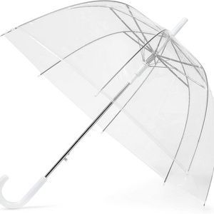 Transparent Umbrella Large 85cm Clear See Through Dome Umbrellas for Women Wedding