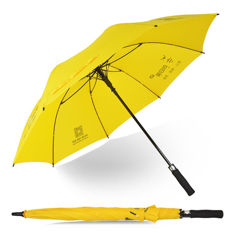 Waterproof Windproof Stick Sun Rain Golf Umbrella Wholesale Extra Big Size Full Fiberglass China Umbrella