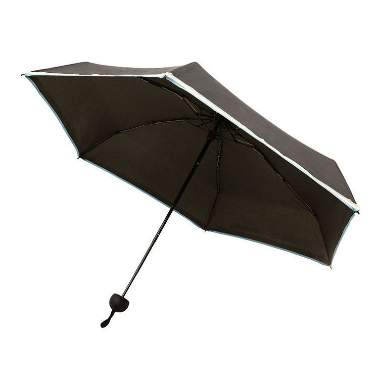 China Manufacturer Lightweight And Portable Strong And Sturdy Phone Size 5Fold Mini Umbrella