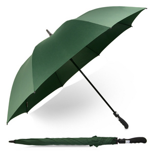 New Sublimation 27 30 Inch Fiberglass Frame Straight Handle Windproof  Golf Umbrella With Silk Printing