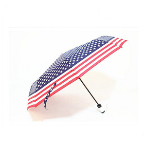 heat transfer printing automic flag umbrella American flag umbrella