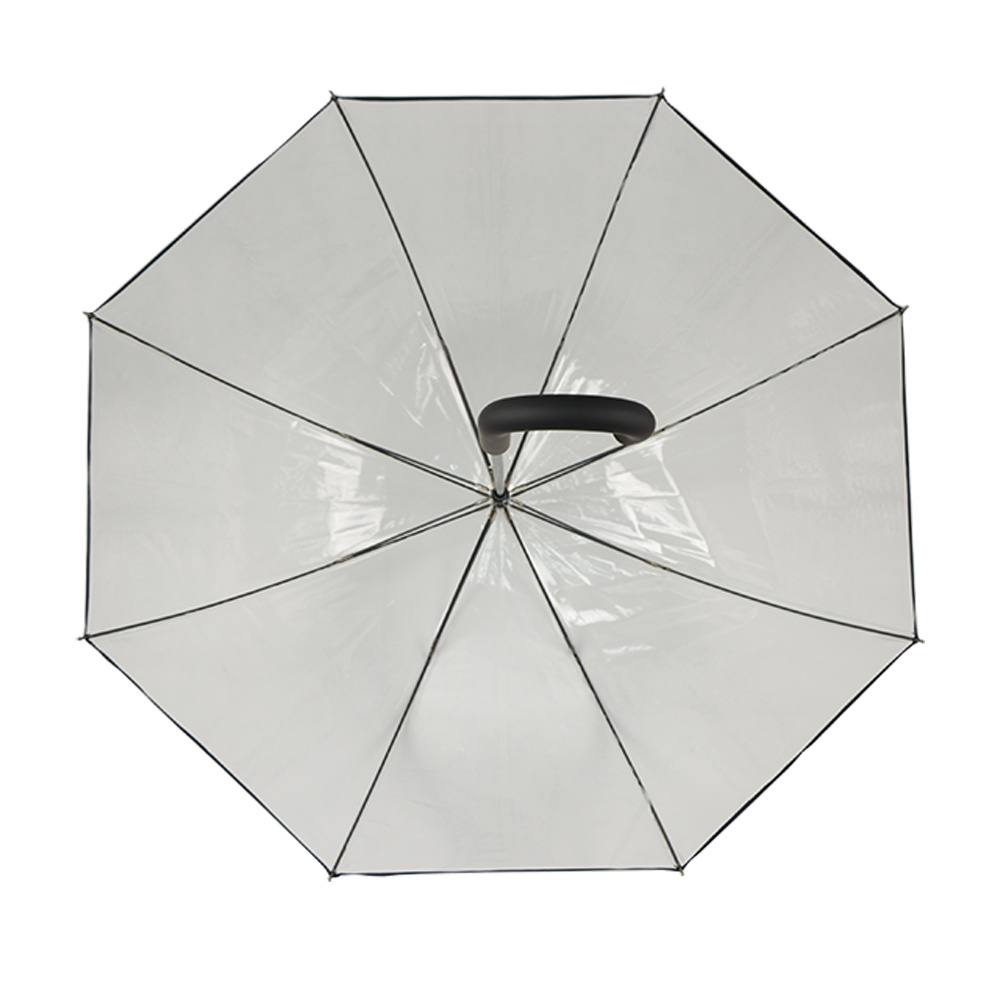 Hot Selling Bird Shape Dome Transparent Apollo Straight Umbrella