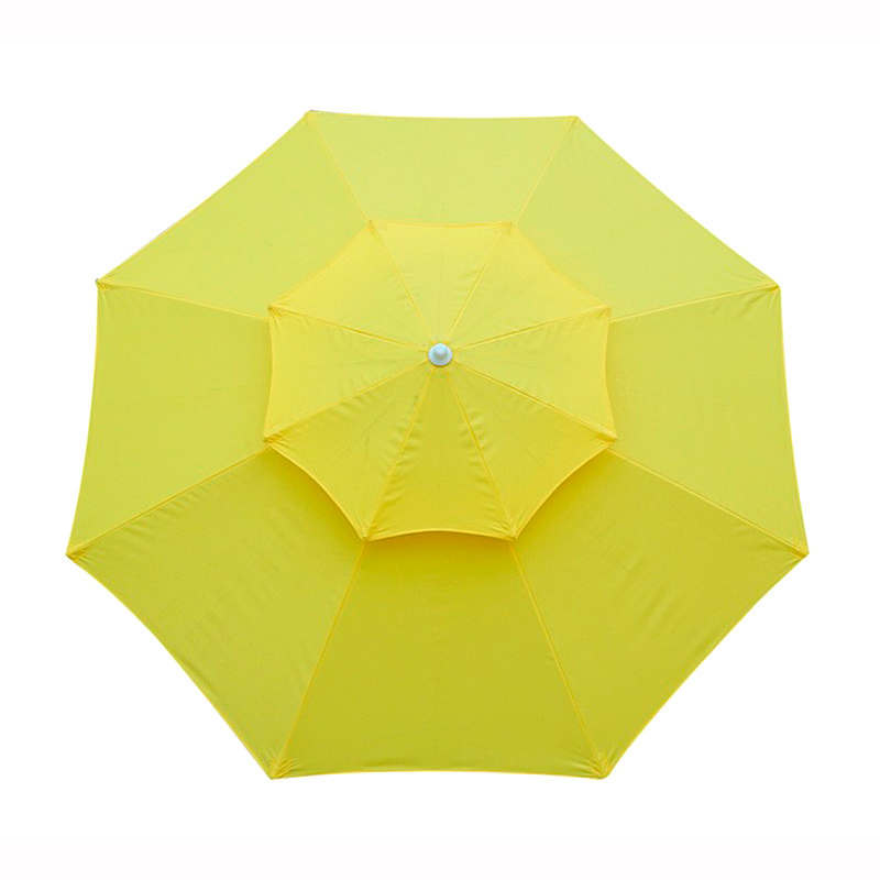 Wholesale factory price camping sun and rain beach outdoor umbrella solar panel