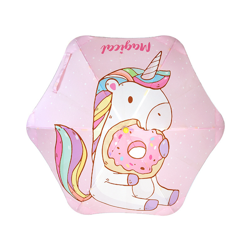 personalized cartoon kids unicorn umbrella j handle lightweight paraplu