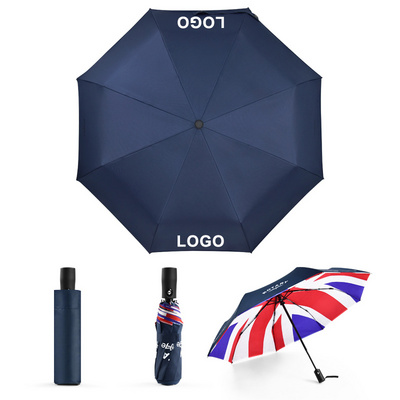 Buy bulk regenschirm auto open close designer customise 3 fold windproof promotional sombrill fold umbrella automatic paraguas