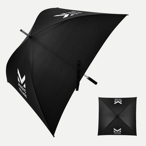 High Quality Custom Logo Print Weatherproof Outdoor 4 Panels Square Promotional Patio Umbrellas