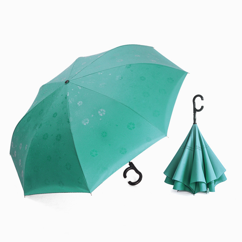 Blossom fiberglass frame inverted umbrella corporate gifts umbrellas