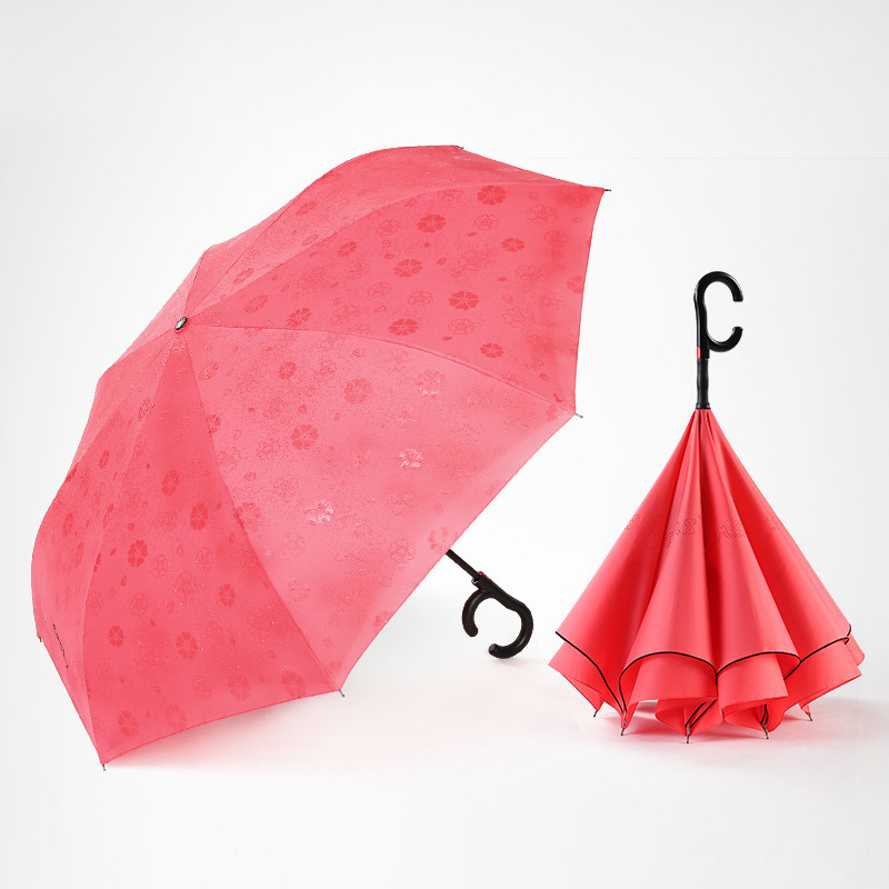 Blossom fiberglass frame inverted umbrella corporate gifts umbrellas