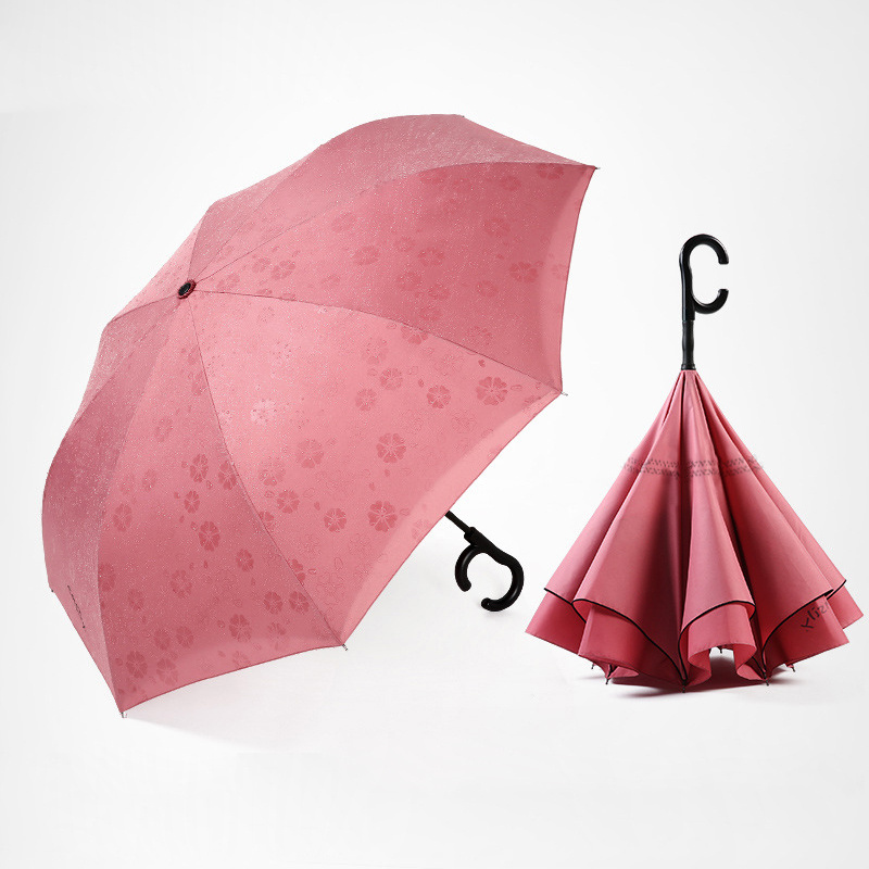 Blossom fiberglass frame inverted umbrella corporate gifts umbrellas