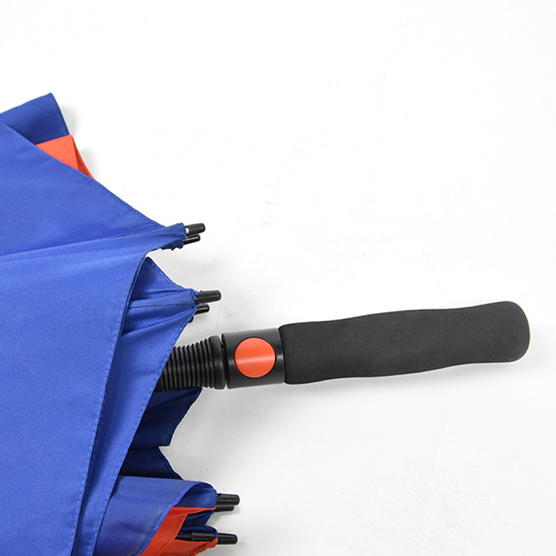 Extra Large Oversize Double Canopy Vented Windproof Waterproof Umbrella Automatic Open Golf Umbrella for Men and Women