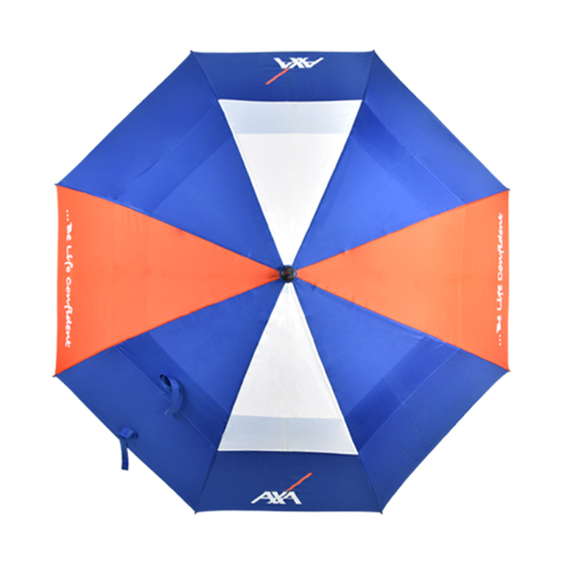 Extra Large Oversize Double Canopy Vented Windproof Waterproof Umbrella Automatic Open Golf Umbrella for Men and Women