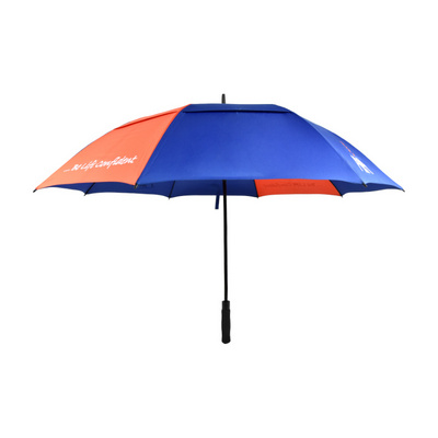 Extra Large Oversize Double Canopy Vented Windproof Waterproof Umbrella Automatic Open Golf Umbrella for Men and Women