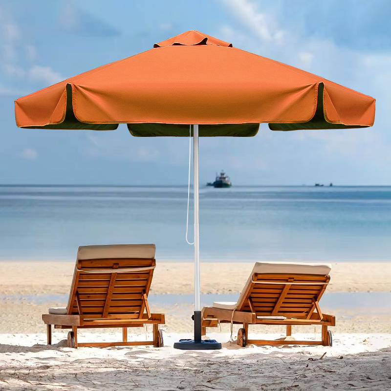 Adjustable Sunshade Umbrellas Beach Umbrella Shade Garden Custom Parasol Outdoor Patio Beach Umbrella