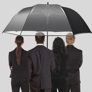 Big size business men good sales fiberglass frame storm proof golf umbrella