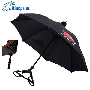 new 2018 inventions promotional straight seat cheap umbrellas with seat belt