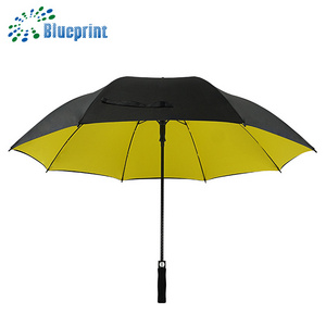 High Quality Custom Black 62 inch Golf 2 Layer Umbrella