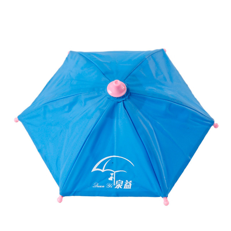 Plastic mini toy kid doll umbrellas for decoration