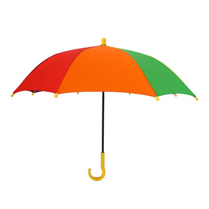 Custom Design Sun and Rain 17 Inch Kids Rainbow Umbrella