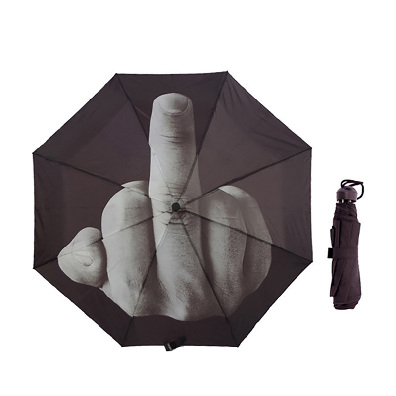 Unique Midder Finger 21inch 8K Rain Umbrellas 3 Folded