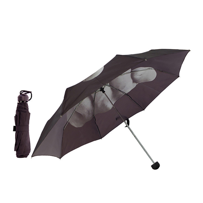 Unique Midder Finger 21inch 8K Rain Umbrellas 3 Folded