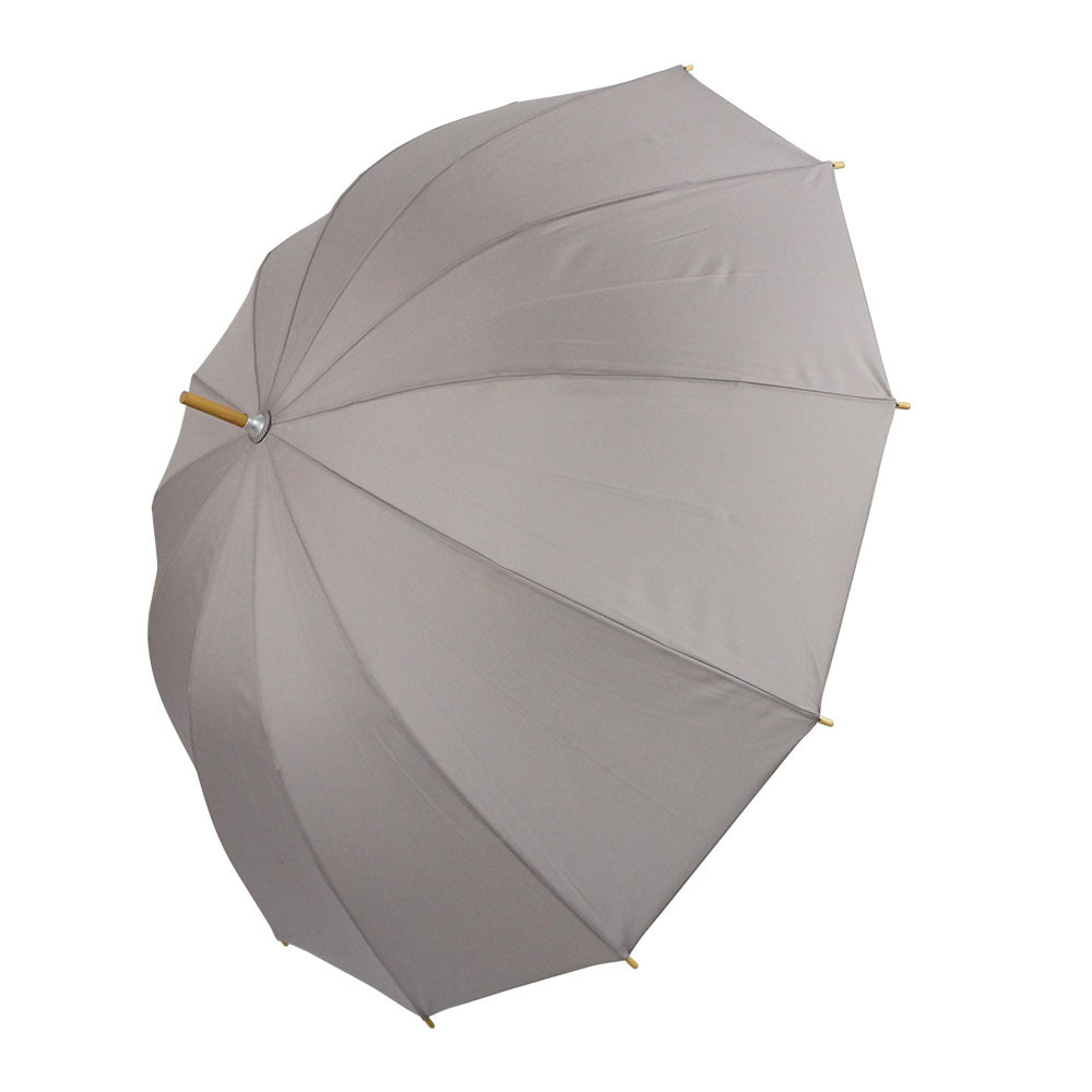 Chinese 23inch 12ribs Eco Friendly Bamboo Umbrella