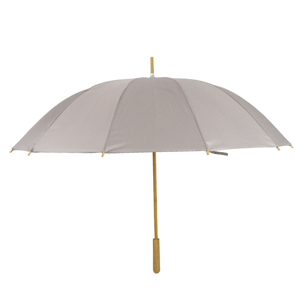 Chinese 23inch 12ribs Eco Friendly Bamboo Umbrella