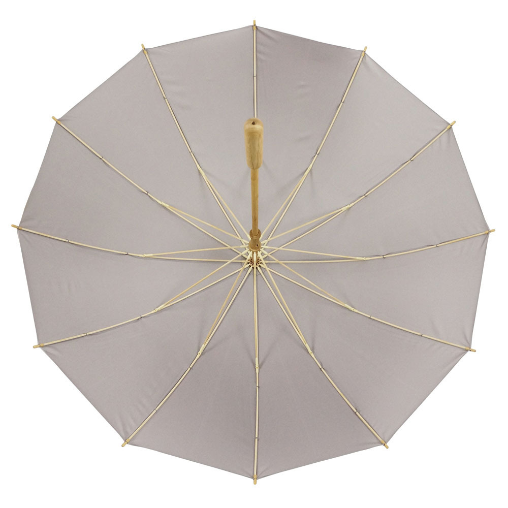 Chinese 23inch 12ribs Eco Friendly Bamboo Umbrella