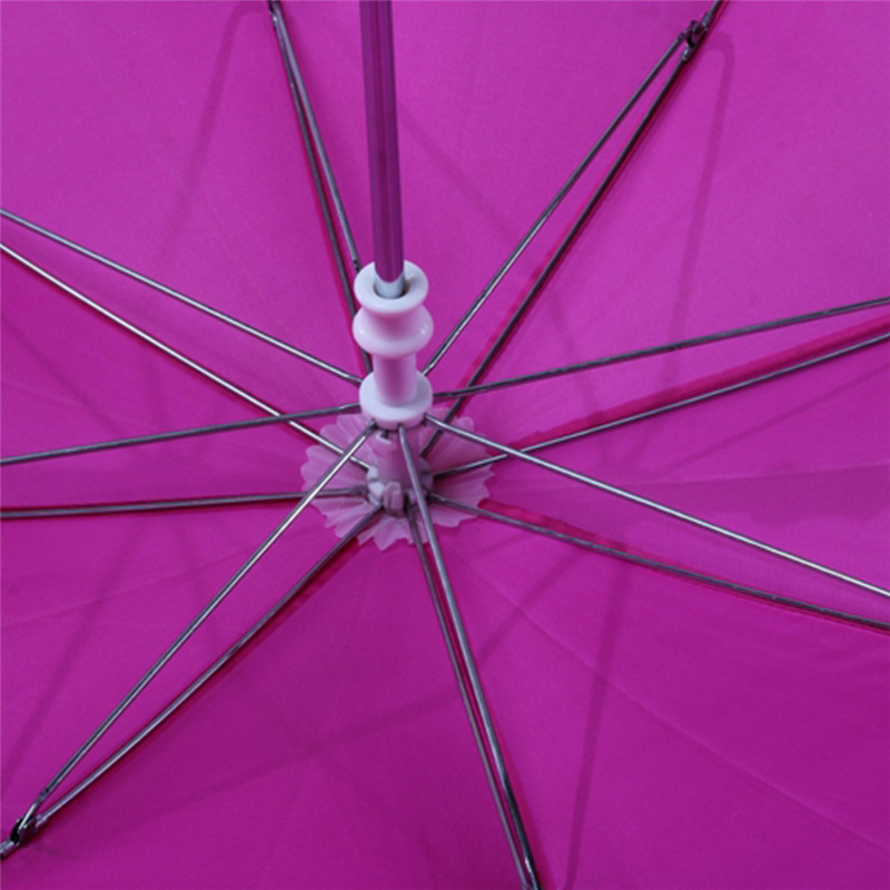 Promotional Ruffle Kids Umbrellas Safety Open Children Gift Any Color Guarda Chuva