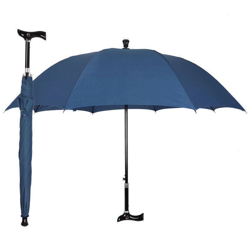 Factory Wholesale Height Can Adjustable Cane Umbrella Suit for Elder 23 Inch Walking Stick Umbrella