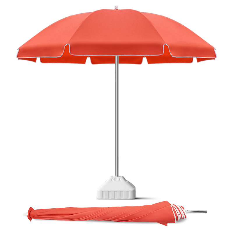 Sunshine Promotional Big Beach Sun Umbrella Outdoor Umbrella Parasol Umbrella For Beach