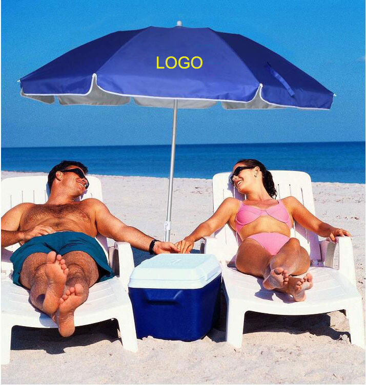 Portable mini 3 fold UV protection beach umbrella with bag