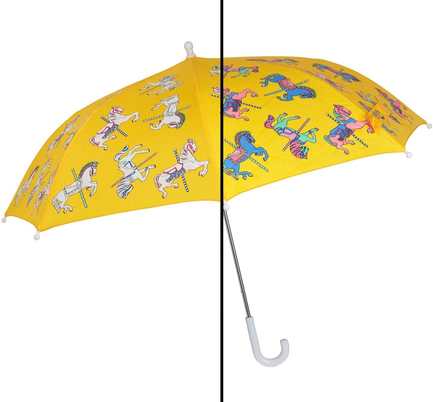 19inch manual open colour changing umbrella kid color changing umbrella kids