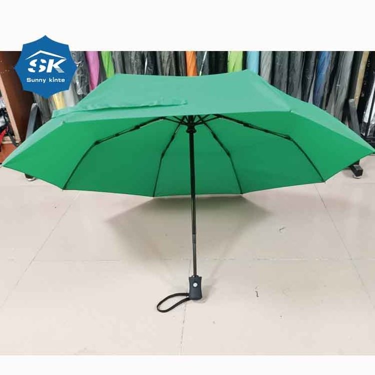 21 inch 3 fold automatic open and close 3 fold umbrella with brand logo