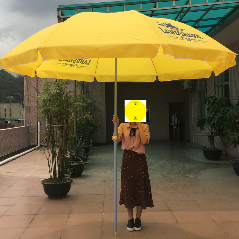 Hot Selling manual open and close 2.88 meter diameter big size Outdoor Beach Umbrella