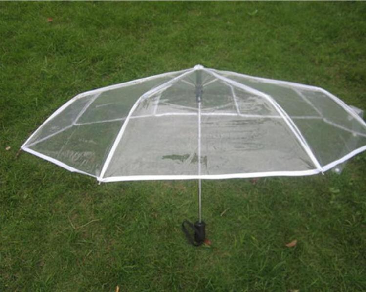 Wholesale cheaper fold clear rain umbrella for vending machine