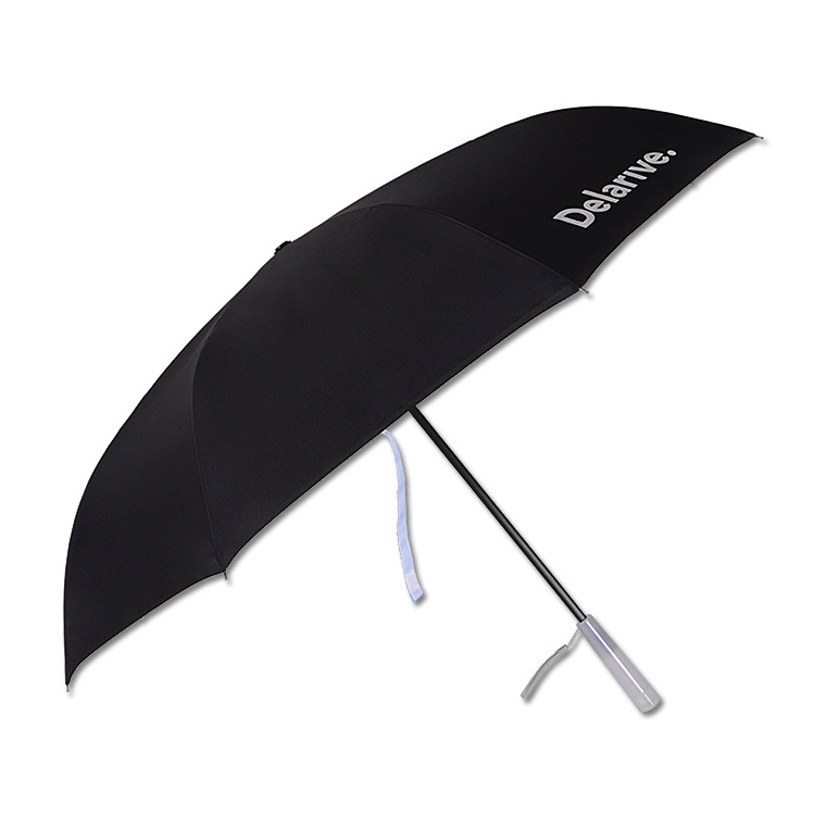 Auto Open Close Reversible Umbrella With Led Lights