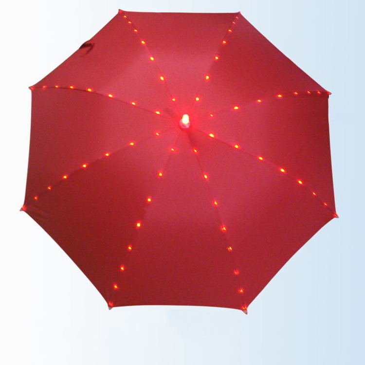 Cool Light LED Flash Umbrella Night Protection Gift Multicolor Umbrellas