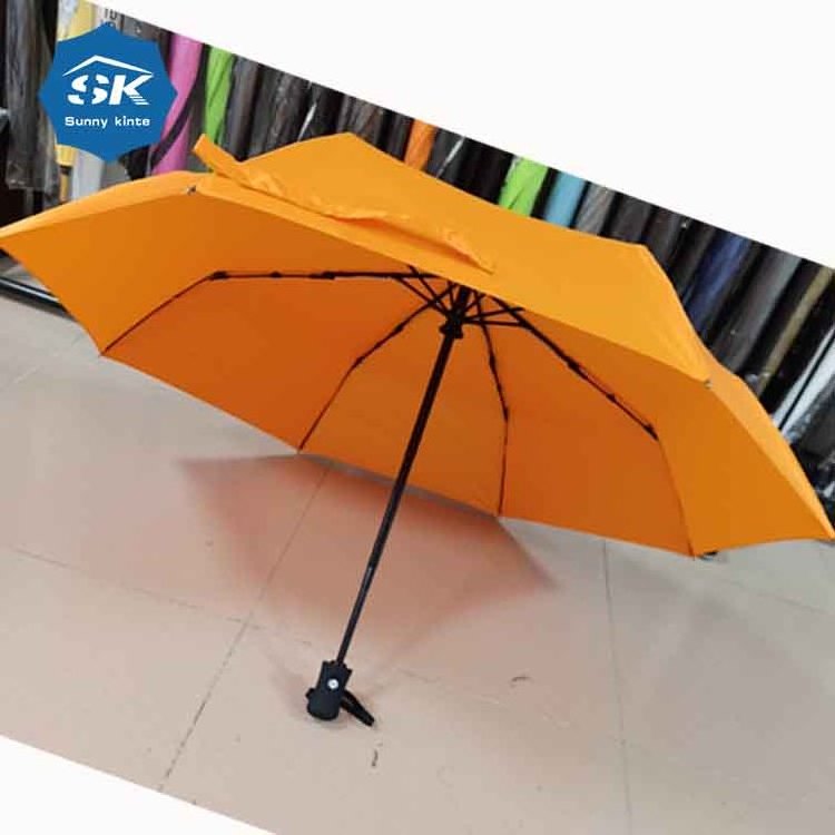 21 inch 3 fold automatic open and close 3 fold umbrella with brand logo