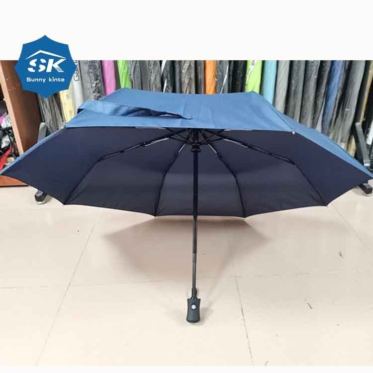 21 inch 3 fold automatic open and close 3 fold umbrella with brand logo