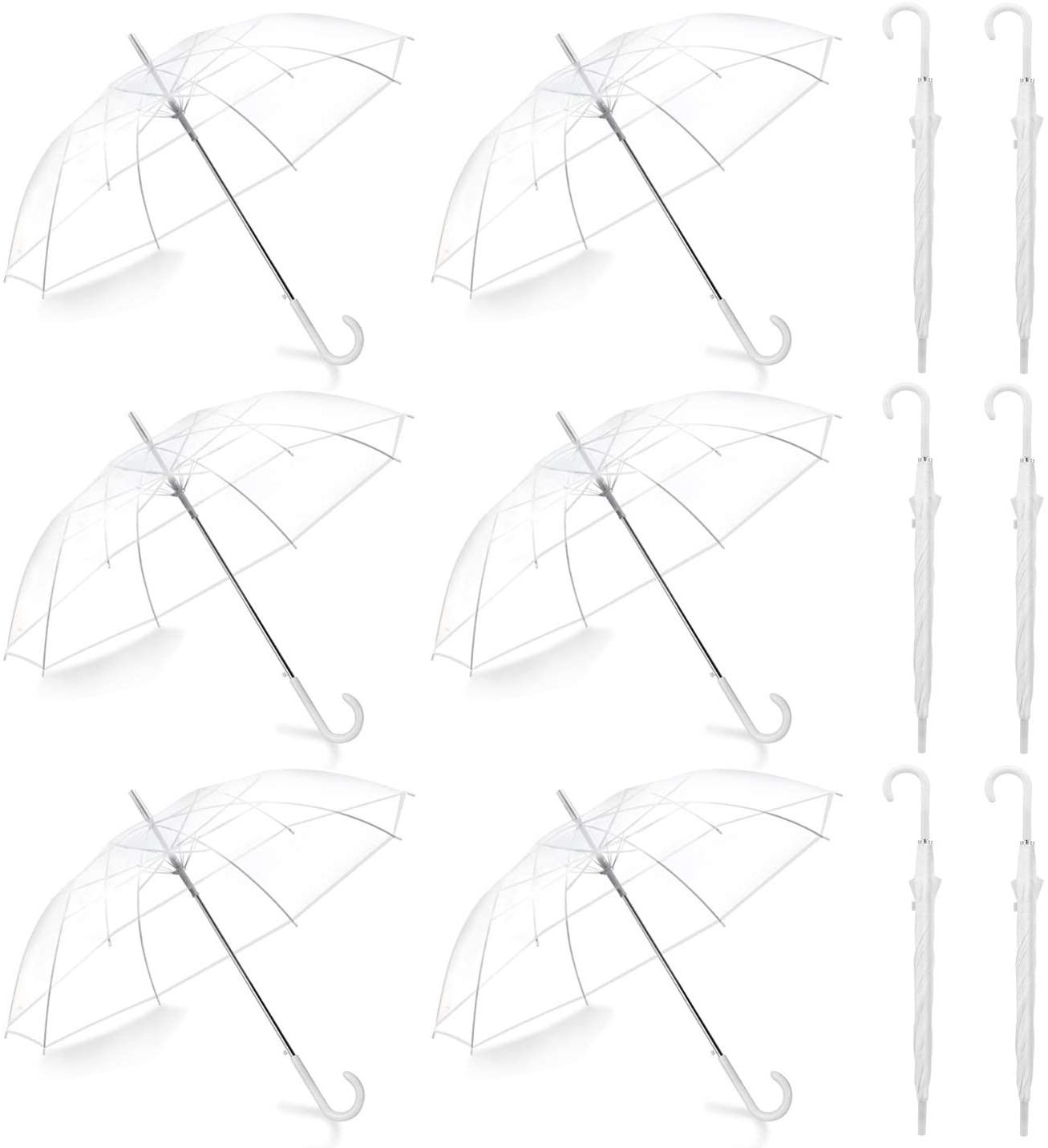 full custom print transparent rain umbrella for sale