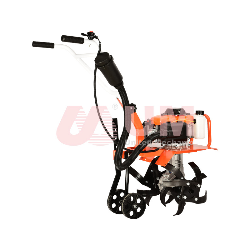 144 Engine Agricultural gasoline small rotary tiller plow function weeder garden micro tiller