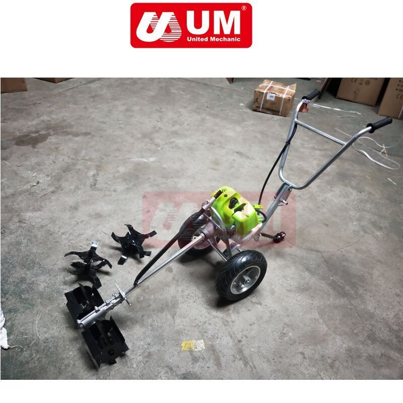 Gas Machine  2 Stroke 52cc Tilling Weeding  Hand Push Brush Cutter