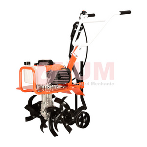 144 Engine Agricultural gasoline small rotary tiller plow function weeder garden micro tiller