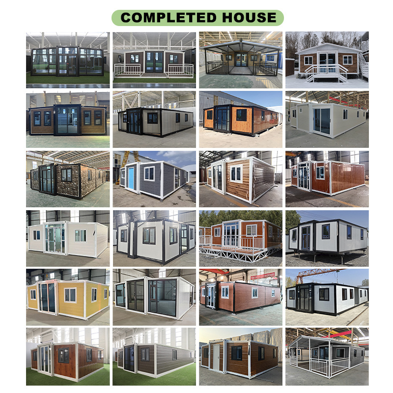 Extended Foldable Prefab Container Homes Foldable Container Transportable House Folding Living Prefab Expandable Cabin