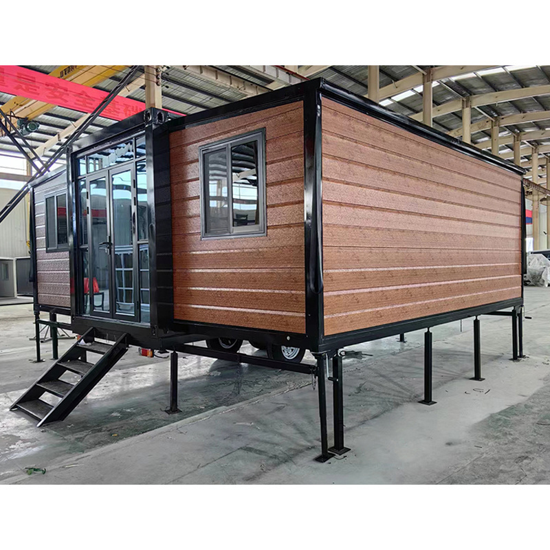 20Ft Australia 2 Bedroom Luxury Predfabricated Container Homes Tiny House With With Trailer