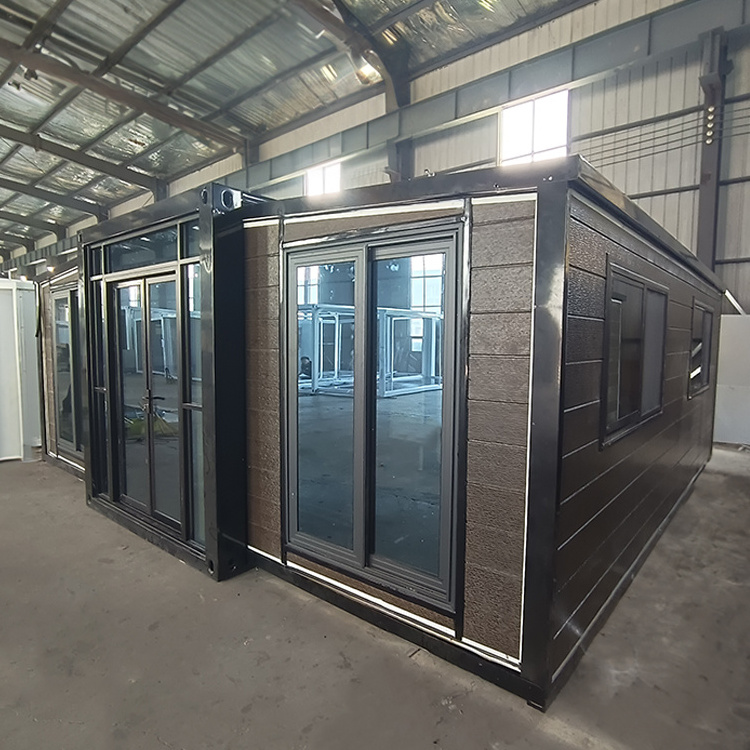 Factory Portable Prefabricated Houses Prefab Granny Flats Prefabricated 3 In 1 Foldable Container House To Australian Standards