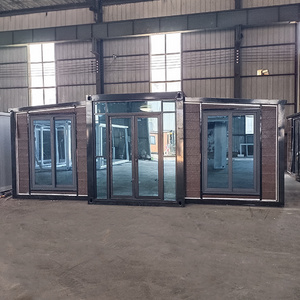 Factory Portable Prefabricated Houses Prefab Granny Flats Prefabricated 3 In 1 Foldable Container House To Australian Standards