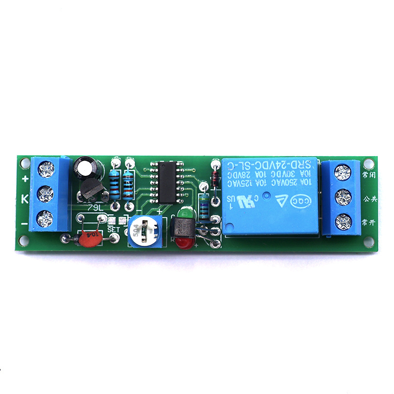 Trigger delay circuit/adjustable time Relay PLC replace the module MCU time control board JK11B [24V 0-10000 seconds  ]