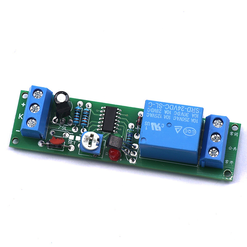 Trigger delay circuit/adjustable time Relay PLC replace the module MCU time control board JK11B [24V 0-10000 seconds  ]