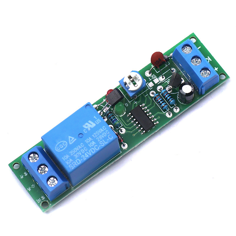 Trigger delay circuit/adjustable time Relay PLC replace the module MCU time control board JK11B [24V 0-10000 seconds  ]